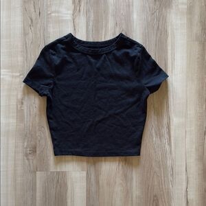 Wild Fable Black crop Top